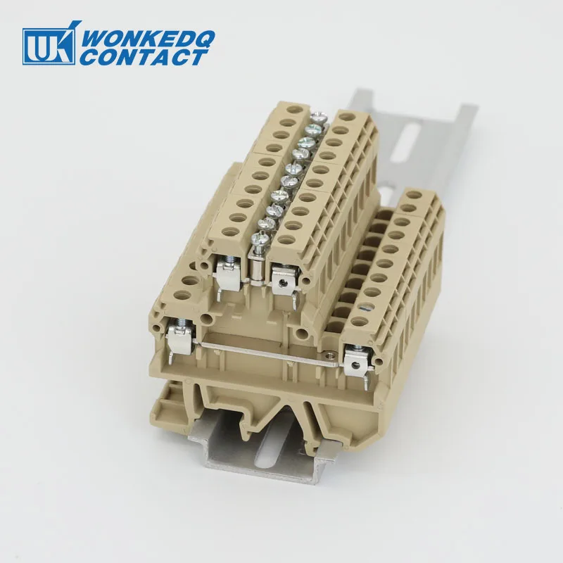 SAK-DK-4Q-10 Weidmuller SAK тип клеммный блок аксессуары фиксирующий мост для DK4Q/35 DK4QV/35 din-рейку клеммные блоки