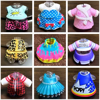 For LOL 8cm Big Sister Dolls Original Dress Clothes Suits Kids Toy Girl Birthday Gift Retail 1 Piece Can Choose L.O.L. SURPRISE! 1