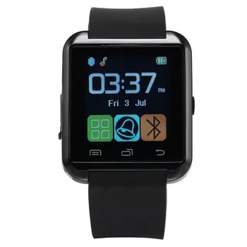 

Black Smart Watch Touch Screen TFT LCD Display Simple Watch Waterproof Casual Wrist Watch For Men And Women