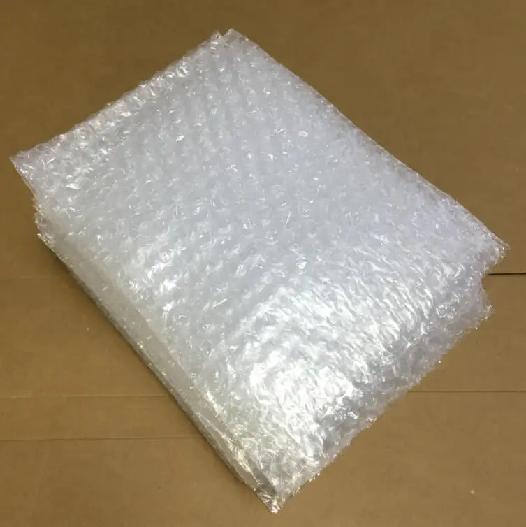 Белая пластиковая пузырчатая упаковочная пленка LDPE упаковочный материал пузырьки оптовые цены сумки много размер 0,06 мм новейшие Конверты Сумки