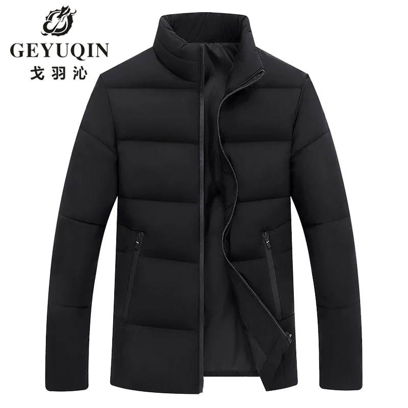

The new winter 2019 men with thick warm down coat collar down jacket