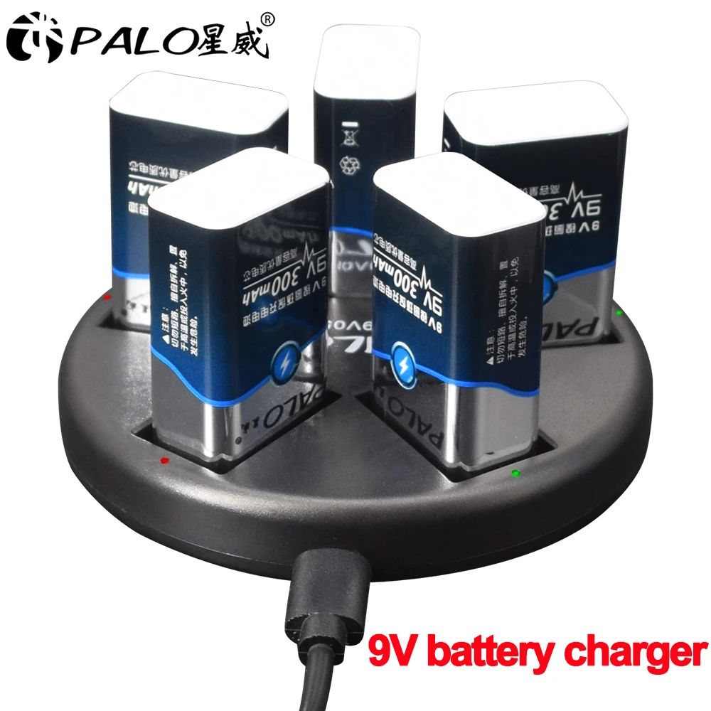 9V 6F22 Smart Usb 9 Volt