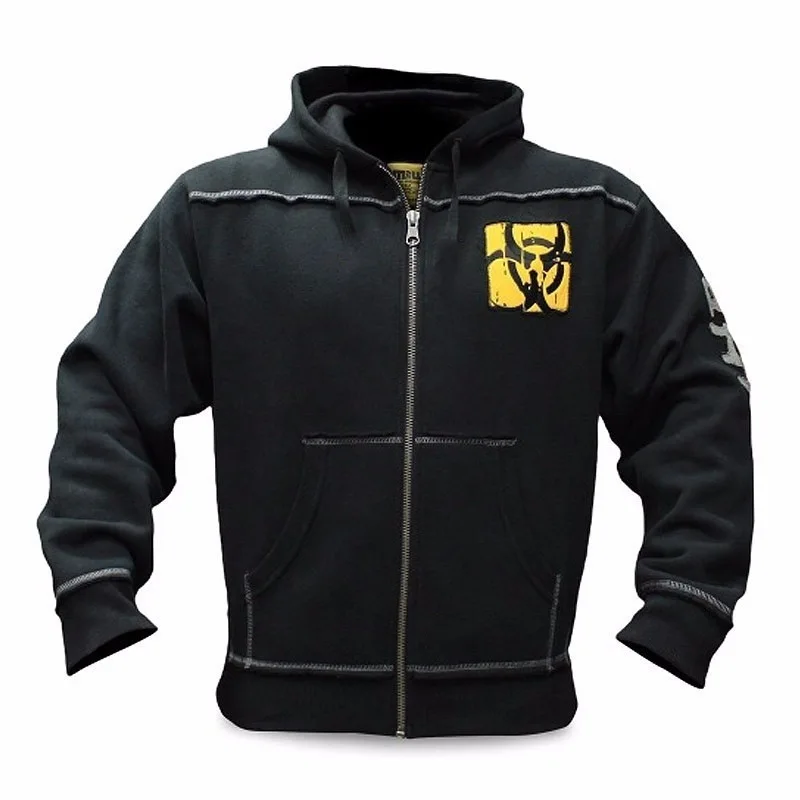 

Men's Winter Wool Zipper jacket Gym Singlets Sweatshirts Mens Fleece Hoodies Stringer Bodybuilding Fitness Casual Pullovers