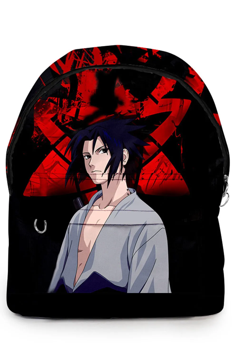 Аниме Наруто рюкзак Kakashi Косплей костюм Akatsuki Uchiha Itachi ранец Оксфорд сумка на