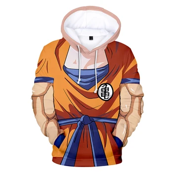 

3d Hoodies Pullover Anime Costume Cosplay Dragon Ball Fashion Men Women Hoodie Hoody Long Sleeve Homme 3D Hooded Sweatshirt Tops