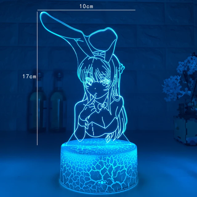 Bunny Girl Senpai Mai Sakurajima Lamp 6