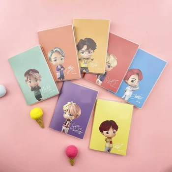 

Bangtan Boys Cartoon Notebook 30 Page Note Book Student Notebook Journal Hand Ledger