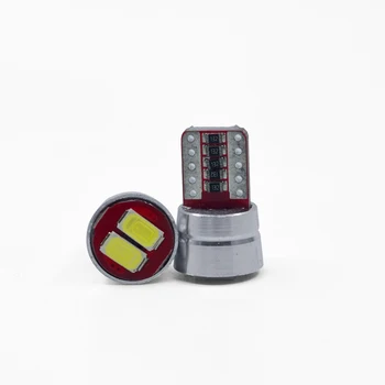 

2pcs Auto bulbs led Car T10 2smd 5630 5730 Lens High power W5W white Auto led lighting