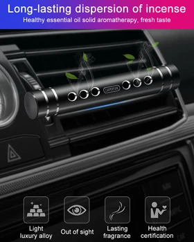 

New Car Air Freshener Auto Outlet Perfume Vent Car Aroma Diffuser Auto Solid Auto Aromatherapy Vent Fitting Car Accessries