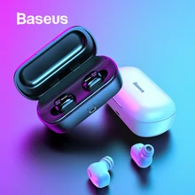 Baseus W01 TWS блютуз наушники Bluetooth наушники гарнитура беспроводные наушники спортивные Bluetooth 5,0 наушники с HD микрофоном для iPhone Fone De Ouvido наушники беспроводные безпроводные наушники