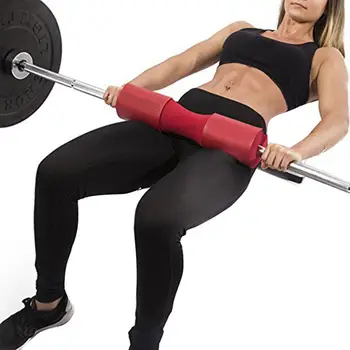 

Foam Barbell Pad Squat Protector Weightlifting Neck Pad Shoulder Fitness Neck Hip Push Bar Protection Pad With Strap fitness