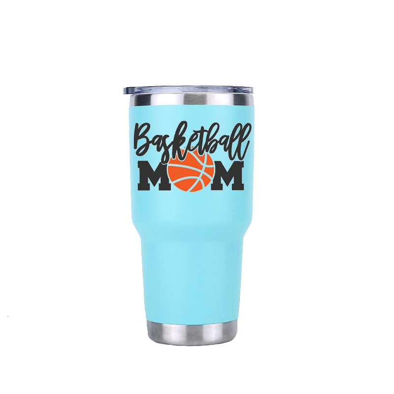 30 oz mint 30 унций стакан для путешествий автомобиля пивная кружка бутылка для воды Изолированная вакуумная фляжка из нержавеющей стали Термос кофейные кружки вечерние подарок спорт - Цвет: 30 oz mint