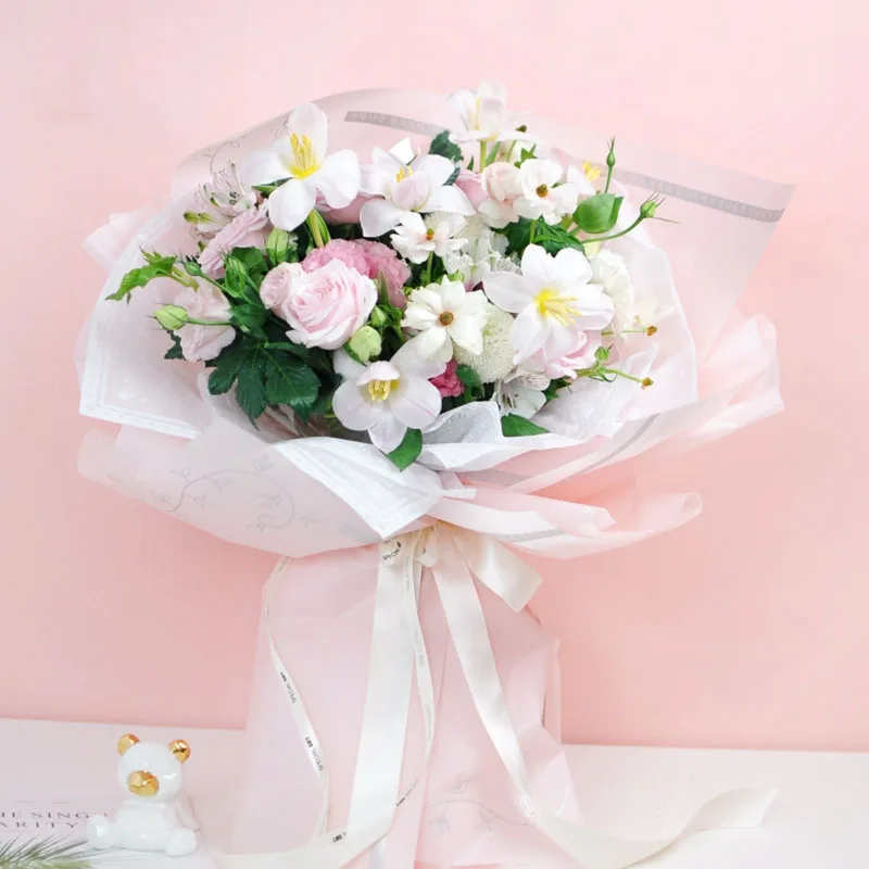 20 шт с алоэ узором цветы оберточная бумага толстый водостойкий букет Свадебный