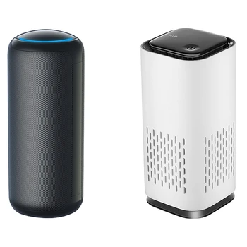 

2 Set Air Purifier with HEPA Filter Fresh Air Car Air Cleaner for Car Home Office