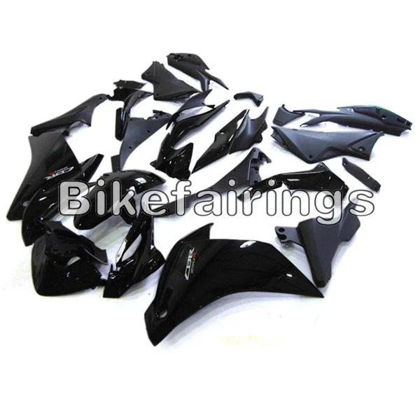 Все Черный Полный обтекатели для Honda CBR250R 2011 2012 2013 2011- Высокое качество мотоциклетный кузов комплект Пластик крышка