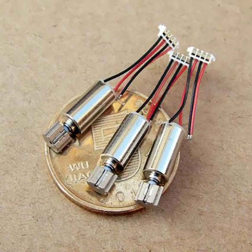 1 шт. DC 2 4-3 7 V DIY 0408 полая чашка микро точный Вибрационный двигатель постоянного