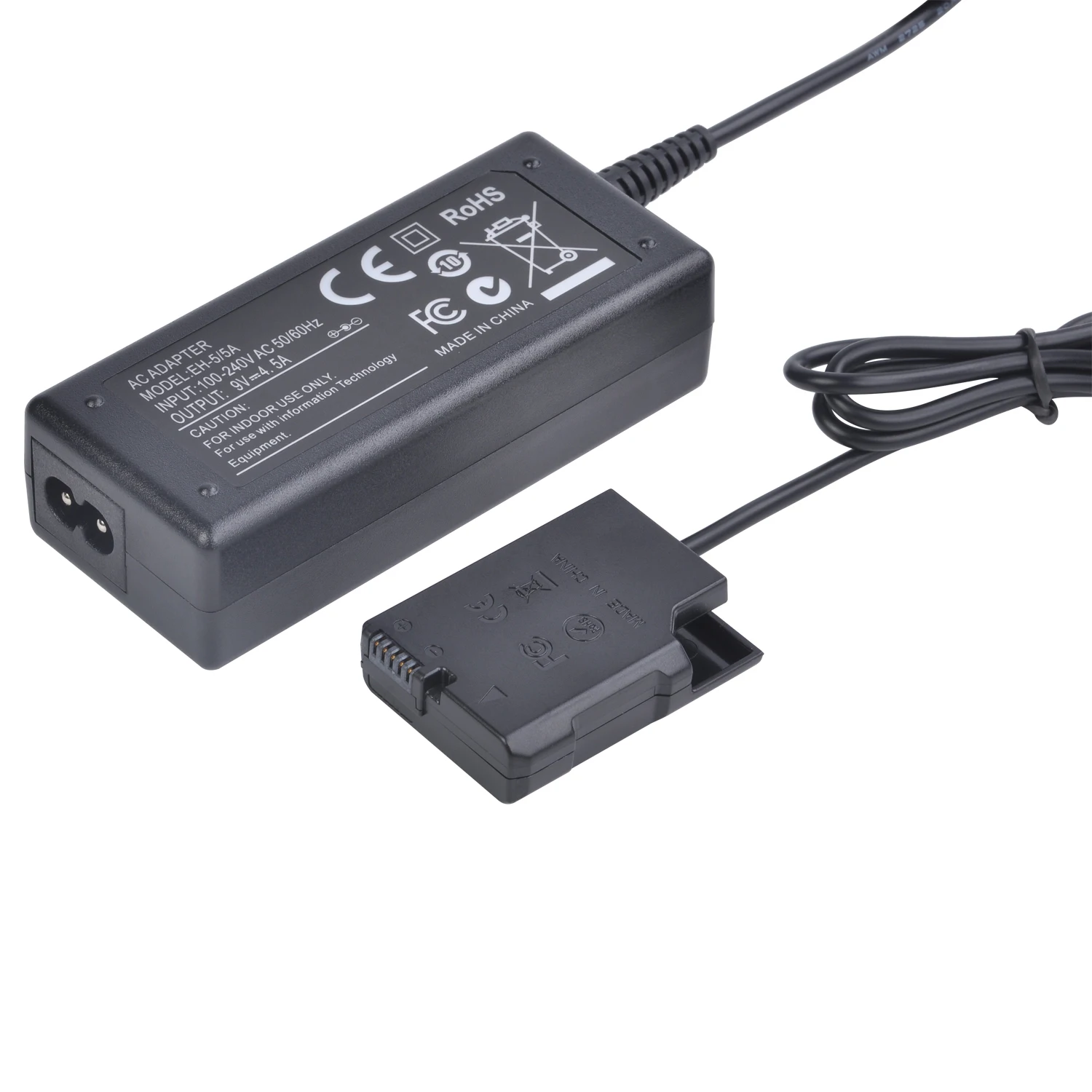 EN-EL14 EN-EL14A EP-5A Dummy Battery&AC Power Adapter Kit for Nikon D3100 D3200 D3300 D3400 D3500 D5100 D5200 D5300 D5500 D5600