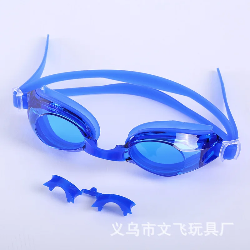 

Adult Top Grade Anti-fog Swimming Goggles High-definition Comfortable Swimming Goggles Boxed Anti-fog Silica Gel One-piece