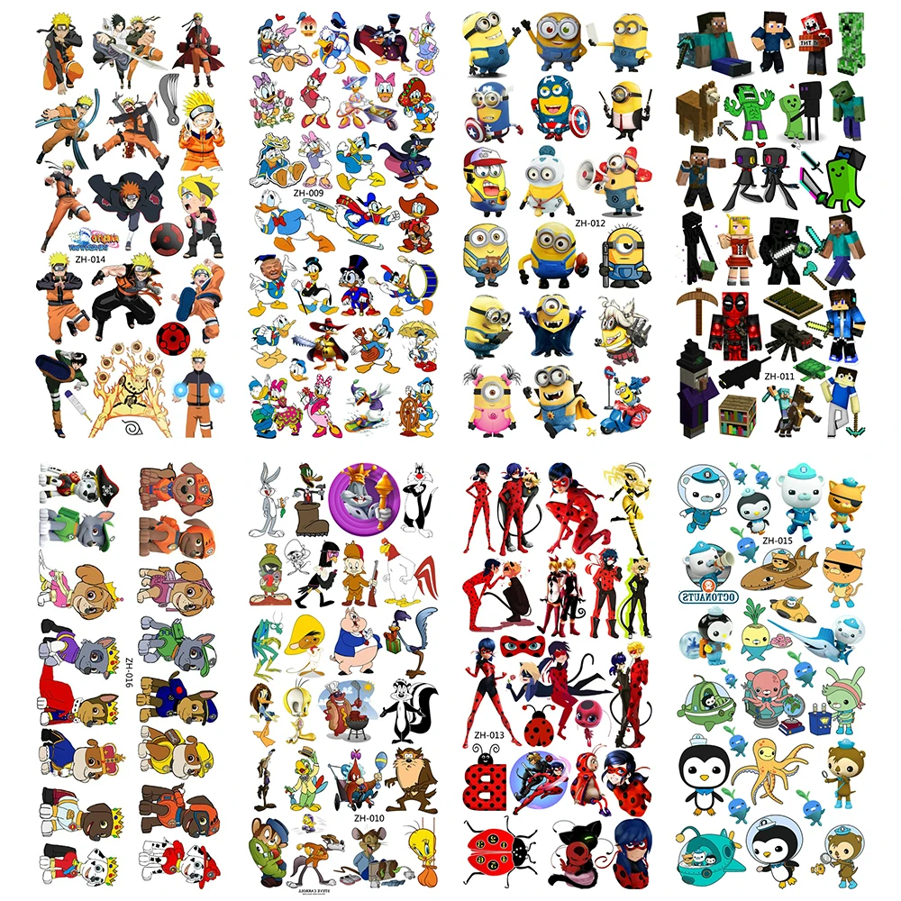 New Fake Tattoo-Stickers Sleeves Temporaire Tatoo Girls Children 5pcs/Lot Femme Mujer llKz1K7qx