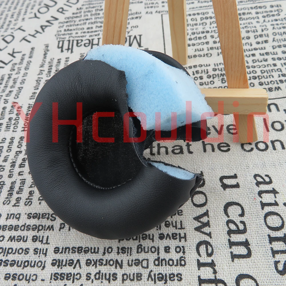 YHcouldin Earpads DR BT101 DR-BT101 헤드폰 액세서리 교체 주름진 가죽 부드러운 소재