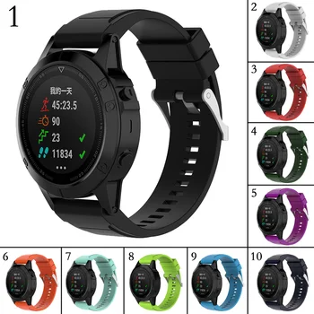 

Strap For fenix5X Sports Silicone Wristband Bracelet Watch 26MM Strap for Garmin Fenix 5x / 3 / 3 HR / 3 Sapphire / D2 Bravo