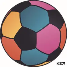 Современный домашний нескользящий круглый ковер гостиная машинная стирка спальня, коврик для комнаты Детские спальные коврики