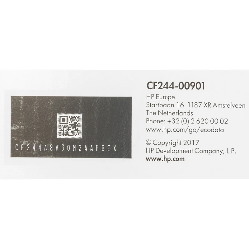 Картридж лазерный HP 44A CF244A черный(1000стр.) для HP LJ Pro MFP M28a