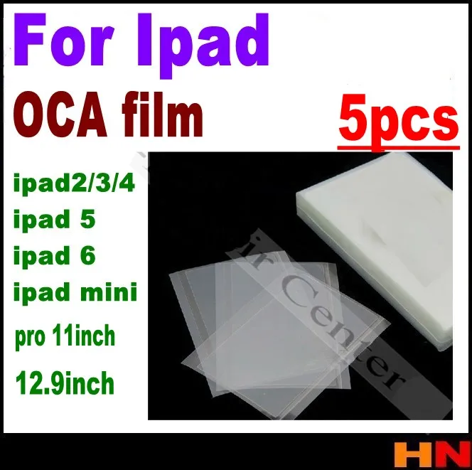 5 шт. 9 7 11 дюймов OCA Оптический прозрачный клей для iPad pro Air 2 3 4 6 mini 1 двусторонний