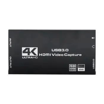

NEW 4K 1080P HDMI Video Capture Card USB 3.0 Recorder Box Device For Live Streaming Video Recording