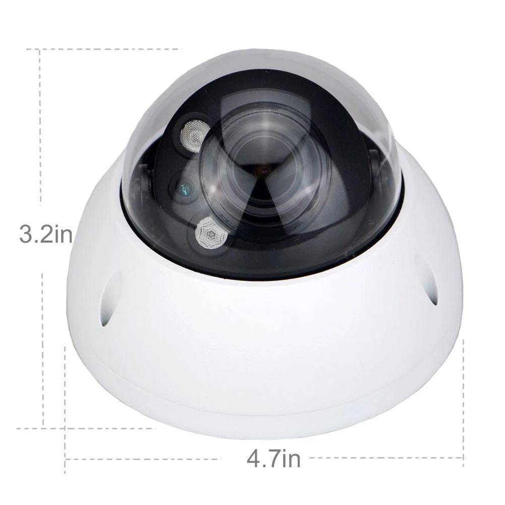 DH 4MP IP купольная камера IPC-HDBW4433R-S CCTV HD сети IR50M IP67 водонепроницаемый антивандальный с POE
