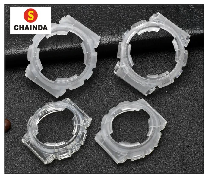 БЕЗЕЛЬ для наручных часов Shock GA-110 желе ясное прозрачное покрытие оболочки и группа Набор для замены часов