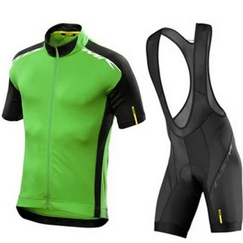 

2020 MAVIC Summer Anti-UV Cycling Jersey Men MTB Bike Jerseys Breathable Bicycle Short Sleeve set Maillot Ropa Ciclismo hombre