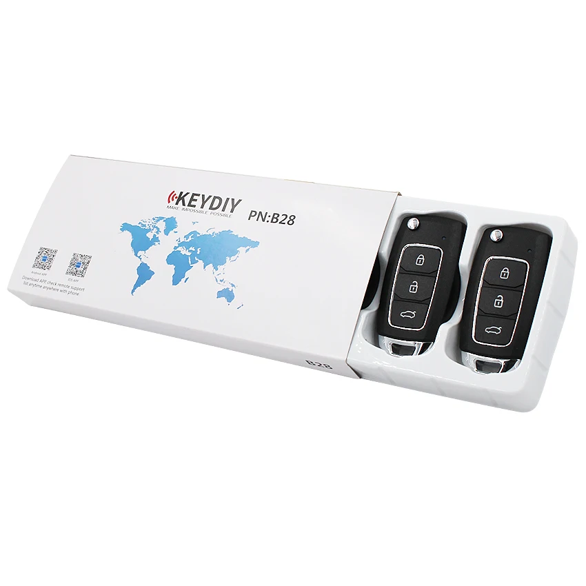 5 шт./лот ключ KEYDIY 2 + 1 кнопки универсальный пульт дистанционного управления B Series