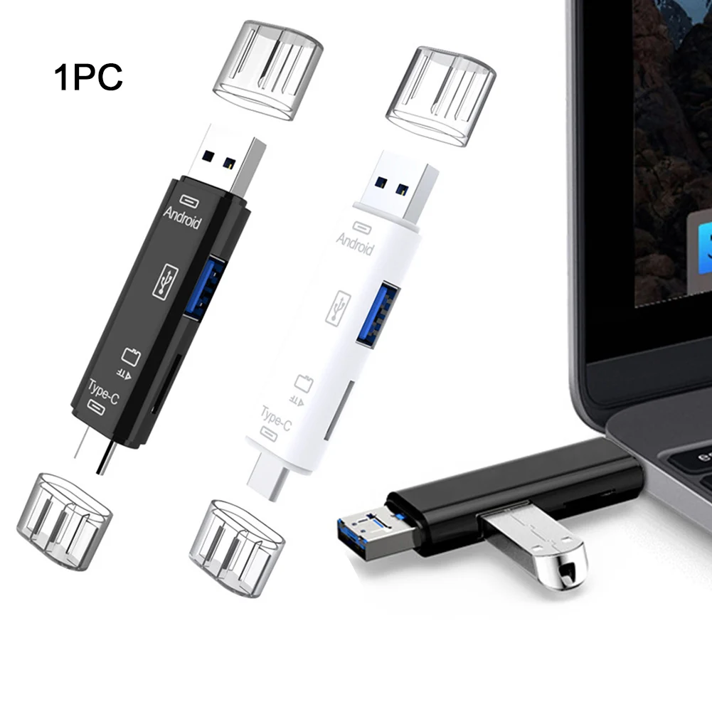 Компьютерные разъемы Micro usb type-c OTG кард-ридер Android для Android TF расширение Универсальный 3 в 1 высокая скорость
