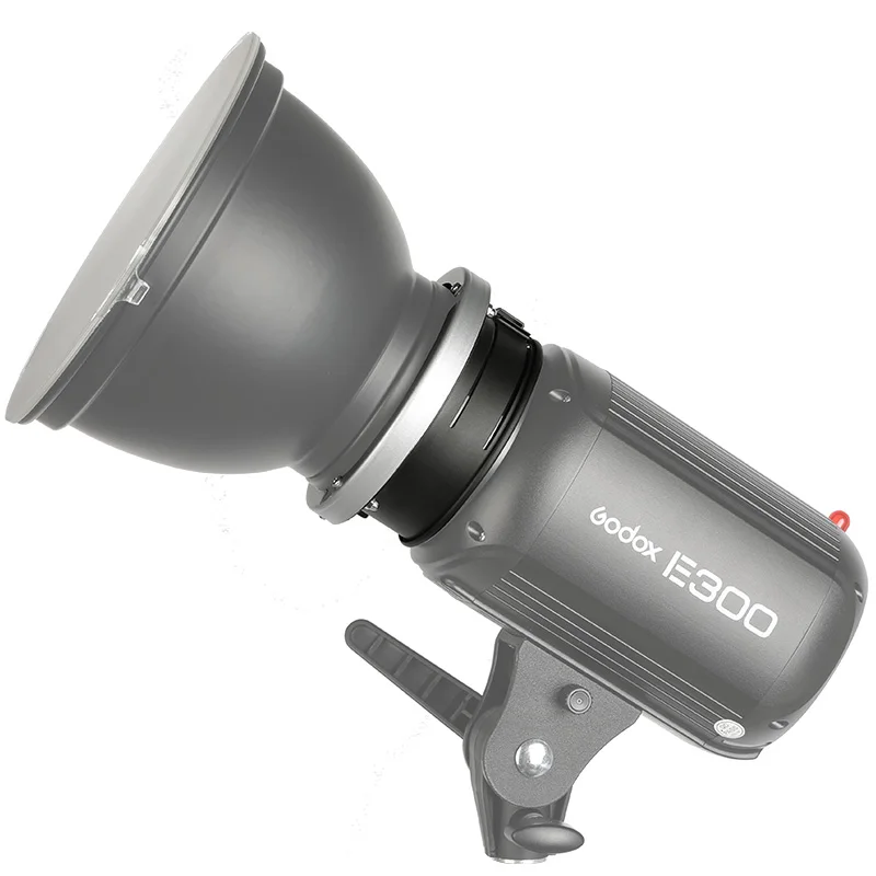 

Godox 120W 150A 160W E250 E300 Flash Mount to Bowens Mount Speed Ring Adapter