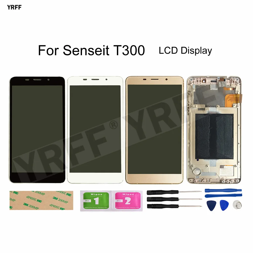 Новинка бесплатная доставка ЖК-экран s для Senseit T300 ЖК-дисплей экран с дигитайзером