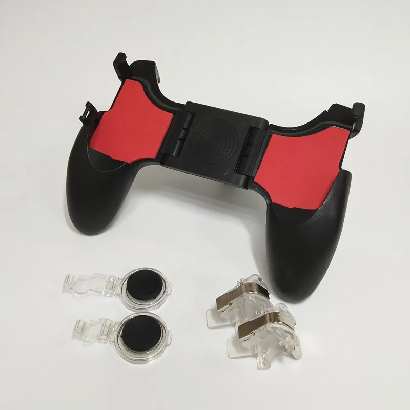 5 in 1 joystick 5 в 1 PUBG Moible контроллер геймпад Free Fire L1 R1 триггеры PUGB мобильный игровой коврик ручка L1R1 джойстик для iPhone Android телефон - Цвет: 5 in 1 joystick
