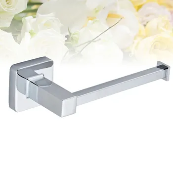 

1Pc Stainless Steel Roll Paper Stand Simplicity Durable Wall Hanging Tissue Holder Home Bathroom Toilet Tissue Storage Organizer