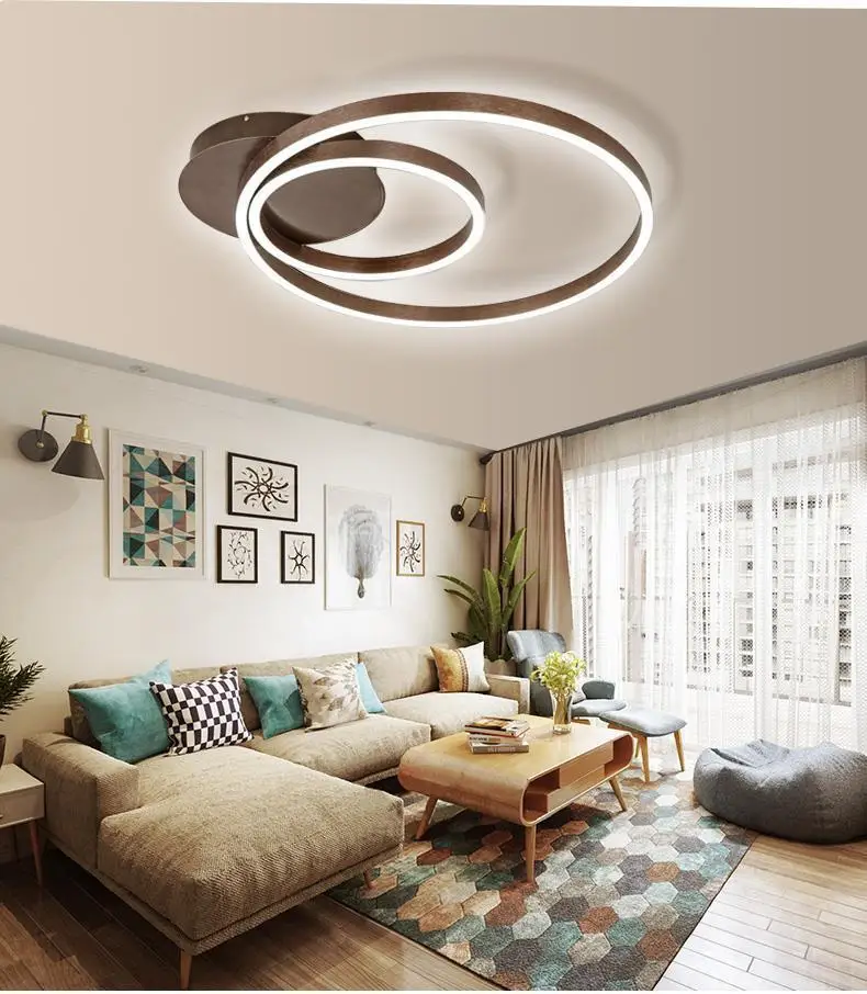 Лампа для гостиной Plafoniera светильник-люстра Colgante Moderna потолок де Lampara Techo Plafondlamp светодиодный потолочный светильник