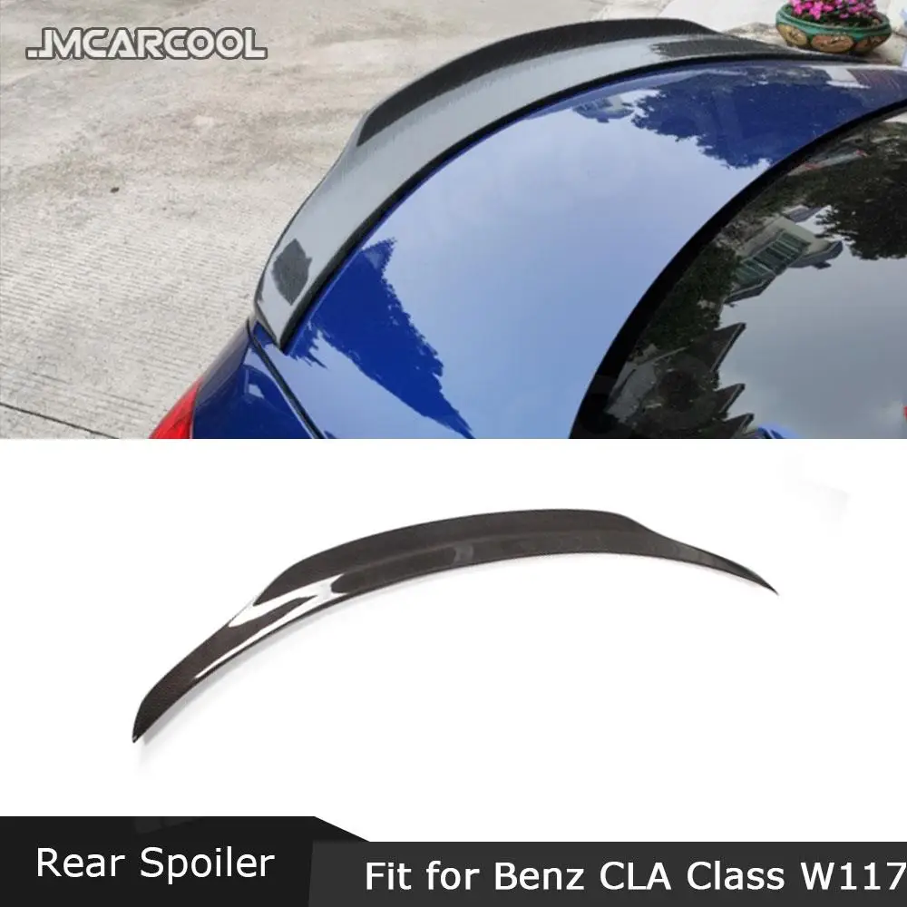 Decorazione Spoiler Stivale Posteriore In Fibra Di Carbonio Per Mercedes Benz Classe Cla W117 Cla180 200 220 250 260 Cla45 Amg 2013-2019 Stile Psm