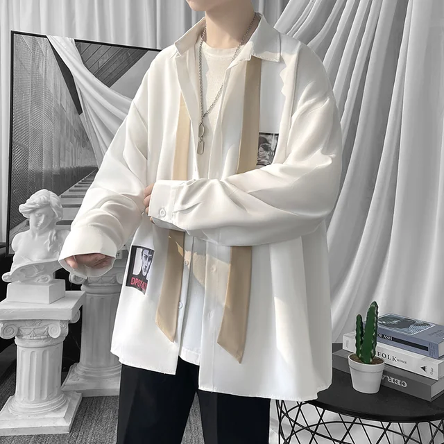 남성을 위한 세련되고 다재다능한 쿠바 스타일 셔츠