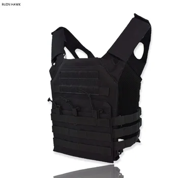 

JPC Tactical Vest Quick Response Body Vest 600D Molle Protective Plate Carrier Military Combat Equipment Vest
