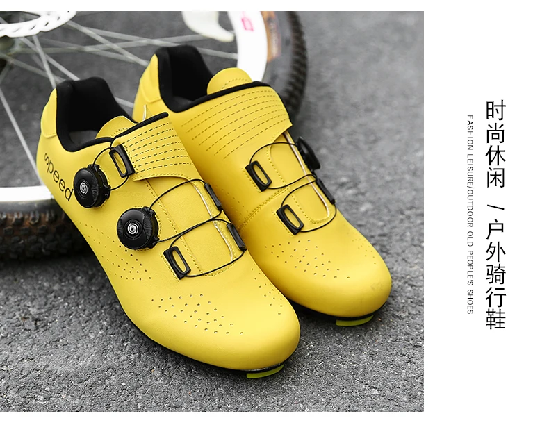 2020 Road Cycling Shoes Sapatilha Ciclismo Bike Men Non-Locking Racing Breathable Ultralight Professional Bicycle Sneakers Women