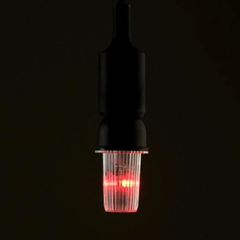 

LED lamp Strobe, transparent, E27, 4LED, 3 W, 220 V, red glow 5080678