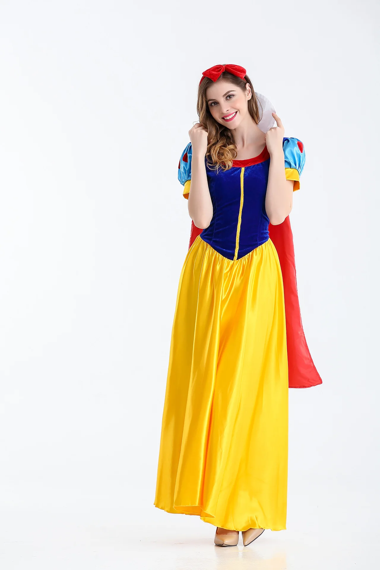 Disney vestido de Cosplay para mujer, Blancanieves, Princesa de dibujos  animados, disfraz de fiesta de Halloween, cumpleaños - AliExpress