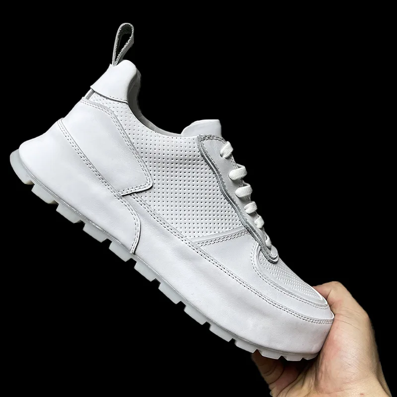 

Men Leisure Shoes Men Shoes Sneakers Breathable Fashion Casual Shoes Summer Cowhide Spring Autumn Winter British Retro Summer
