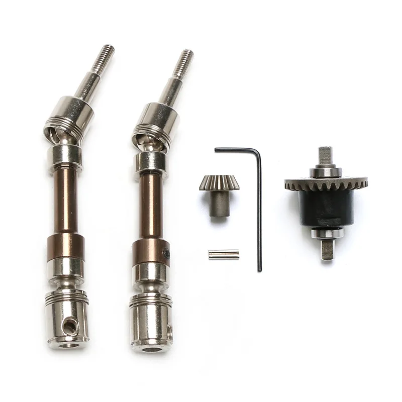 

CVD Front Wheel Universal Drive Shaft with Modified Differential for Wltoys 12428 12423 12427 1/12 RC Car Upgrade Parts