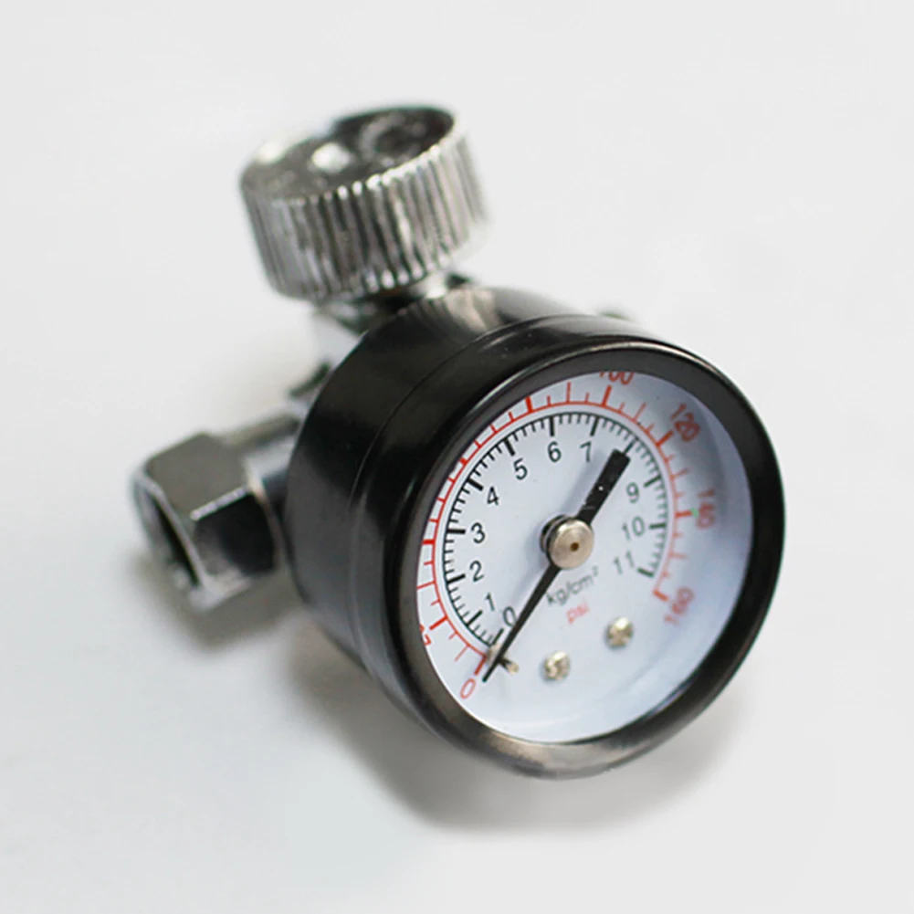 Черный металл 0-6MPa циферблат 1/4 дюймов Пневматический воздушный ...