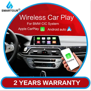 

Smartour Wireless CarPlay For IOS/Android auto interface box For BMW E60 E70 E71 E84 F01 F02 F07 F10 F11 F25 F26 F30 CIC System