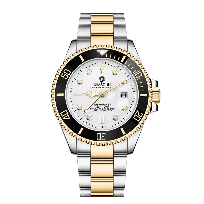 

Switzerland oyster perpetual Rolexable Japan MIYOTA quartz Calendar Convex Lens Luxury Top Brand Bezel Sports Men Herren uhren